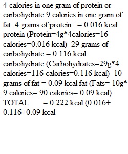 Nutrient Calculations_Nutrition and Health